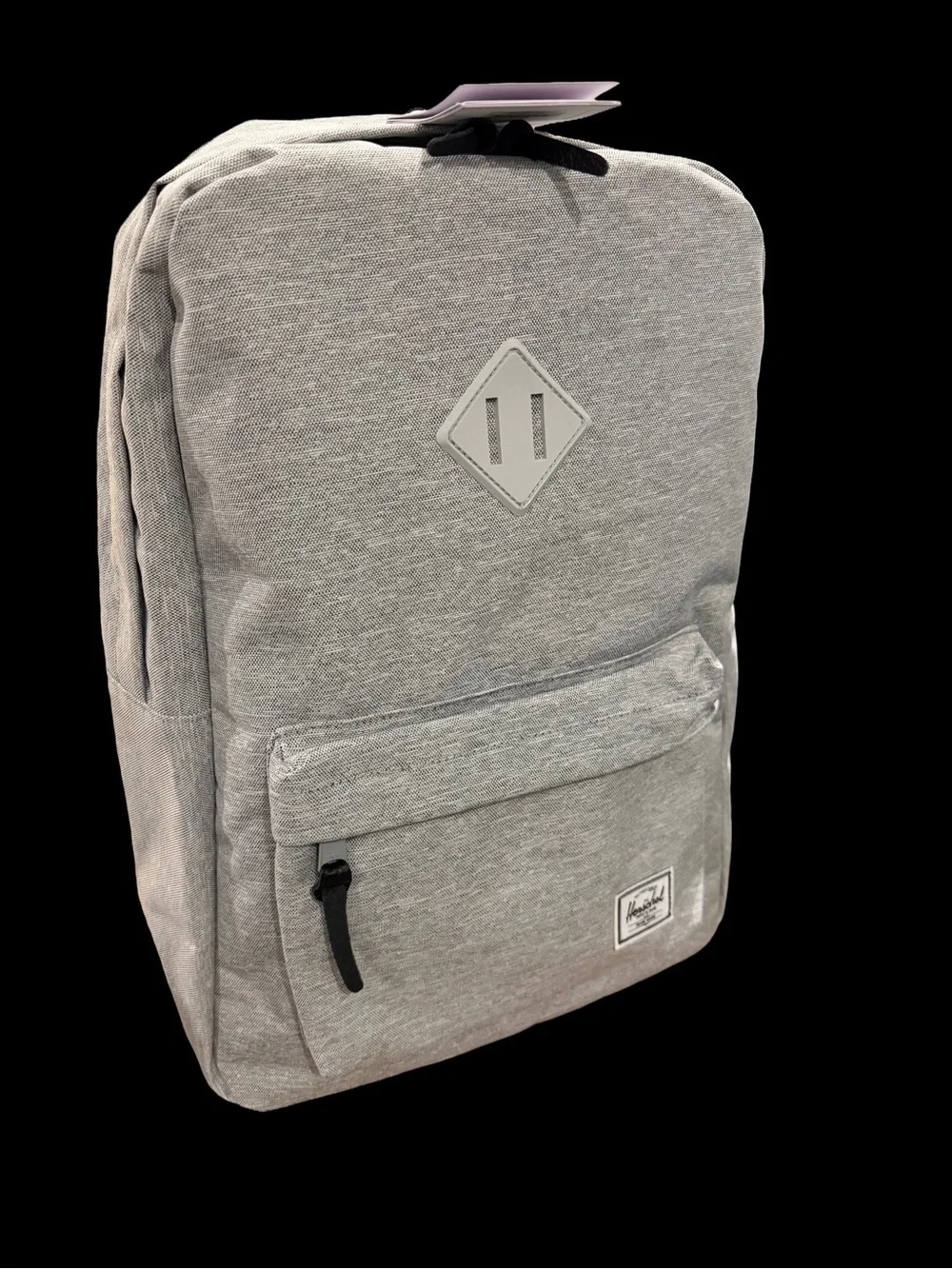 NWT🏷️ Herschel Supply Co. Heritage Backpack – Light Grey Crosshatch (21.5L)